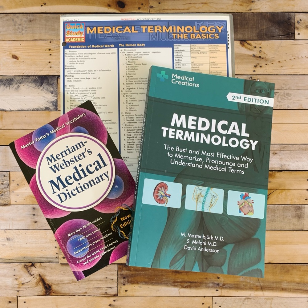 Medical Terminology trio